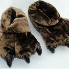 Animal Monster Paw Plush Shoes Animal Monster Paw Plush Shoes