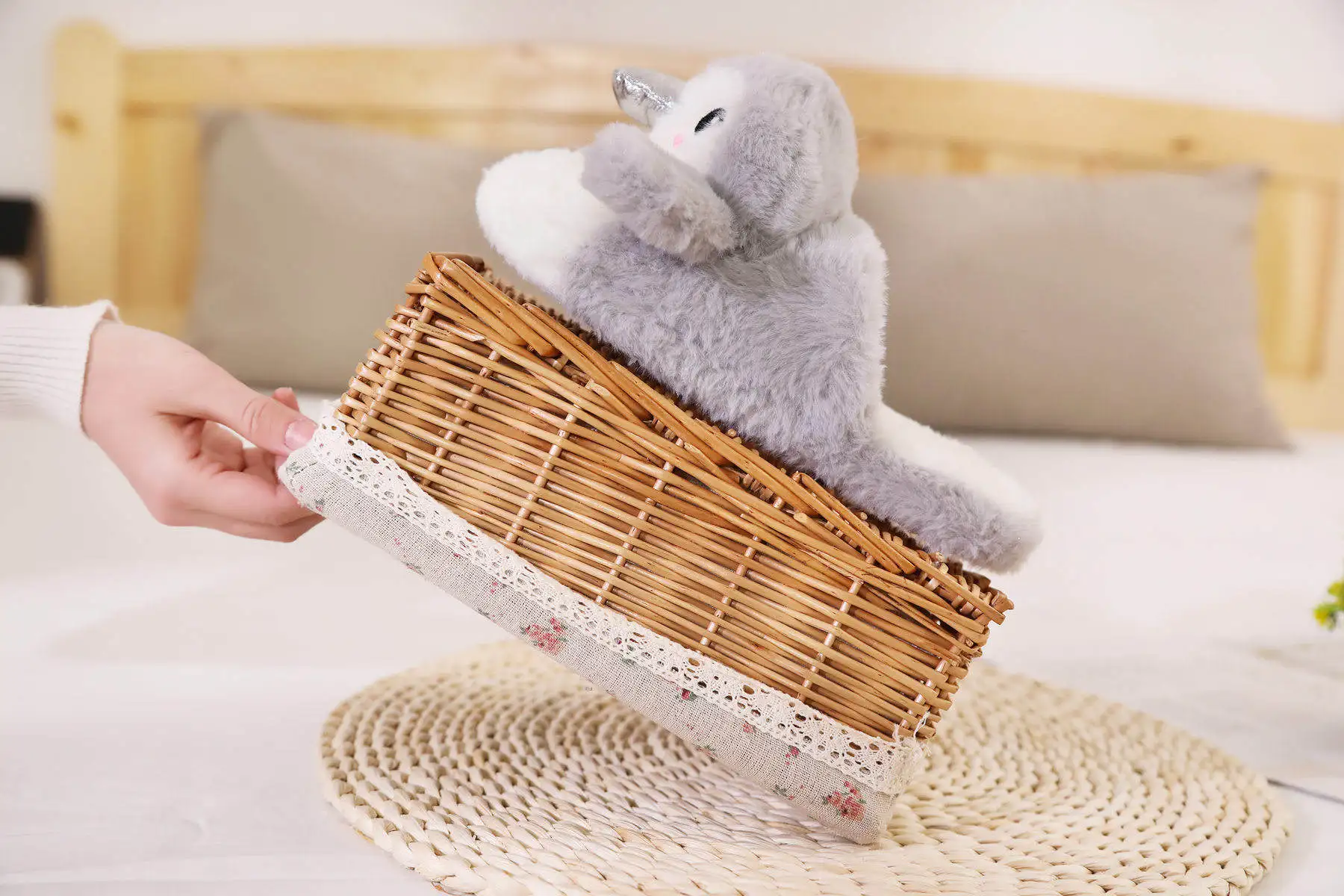 Animal Penguin/Giraffe/Elk Floor Soft Warm Shoes