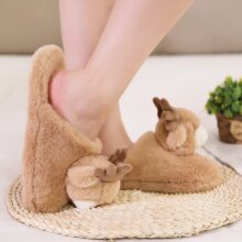 Animal Penguin/Giraffe/Elk Floor Soft Warm Shoes Animal Penguin/Giraffe/Elk Floor Soft Warm Shoes