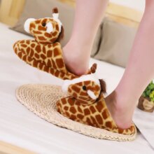 Animal Penguin/Giraffe/Elk Floor Soft Warm Shoes Animal Penguin/Giraffe/Elk Floor Soft Warm Shoes