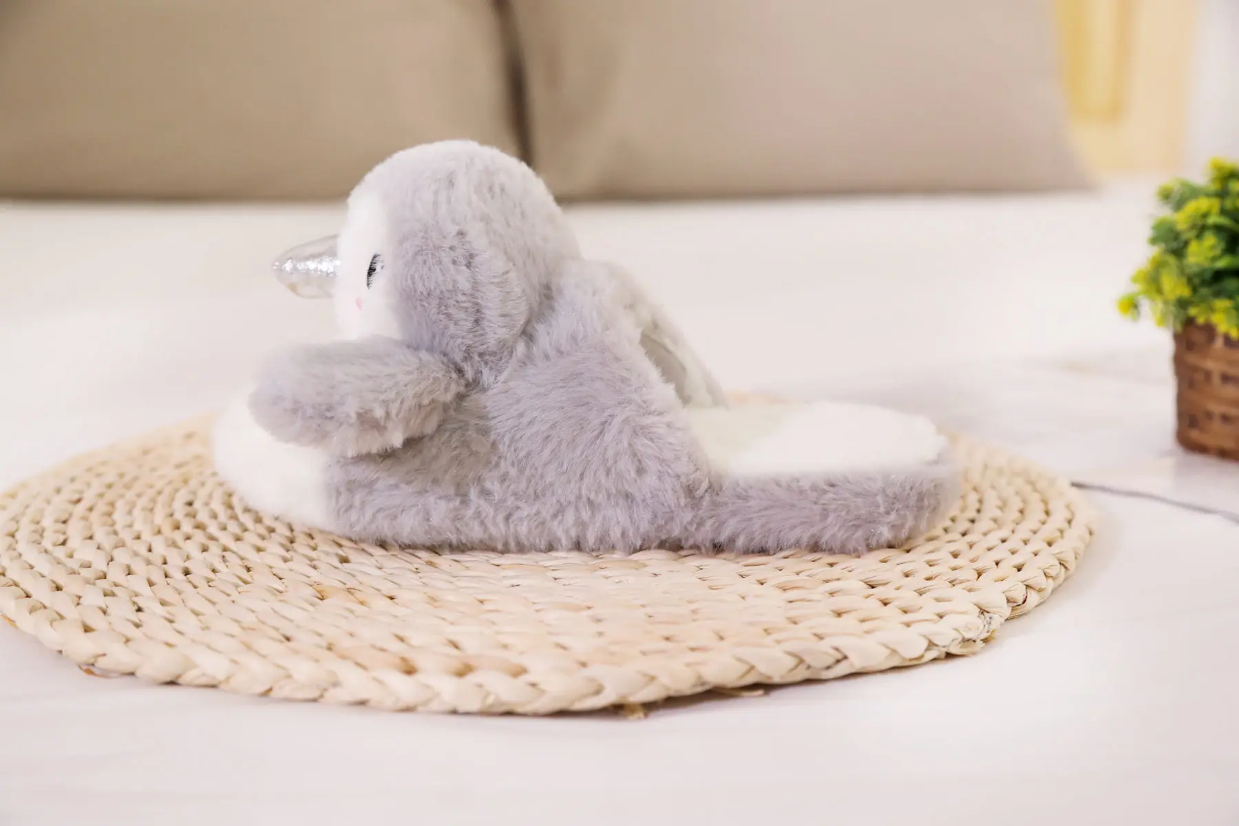 Animal Penguin/Giraffe/Elk Floor Soft Warm Shoes