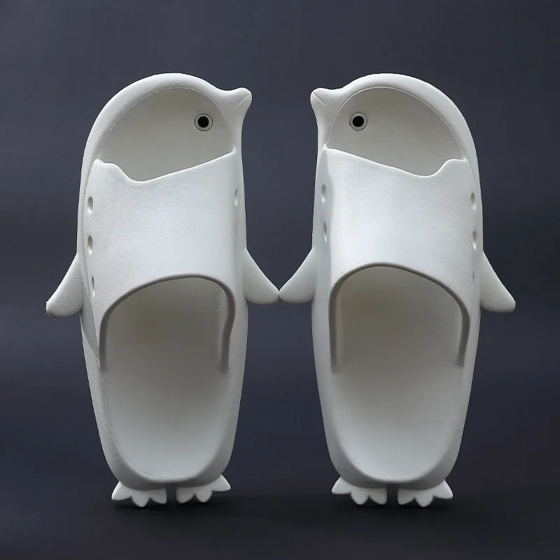 Penguin Animal Indoor Outdoor Non-Slip Bathroom Slippers