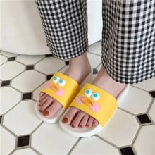 Harajuku Duck Cartoon Outside & Indoor Flip Flops Slippers Harajuku Duck Cartoon Outside & Indoor Flip Flops Slippers