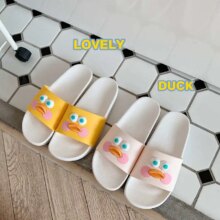 Harajuku Duck Cartoon Outside & Indoor Flip Flops Slippers Harajuku Duck Cartoon Outside & Indoor Flip Flops Slippers