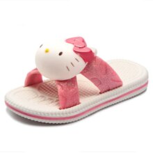Hello Kitten Cute Flip Flops Toe Outdoor Animal Slippers Hello Kitten Cute Flip Flops Toe Outdoor Animal Slippers