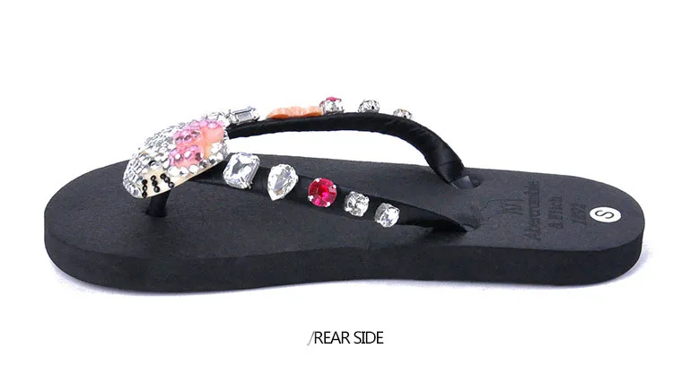 Kitty Cat Rhinestone Flip Flops Indoor Slippers For Women Kitty Cat Rhinestone Flip Flops Indoor Slippers For Women