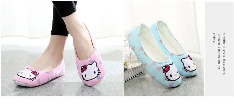Cute Cat Casual Flip-Flops Indoor Slippers For Women Cute Cat Casual Flip-Flops Indoor Slippers For Women