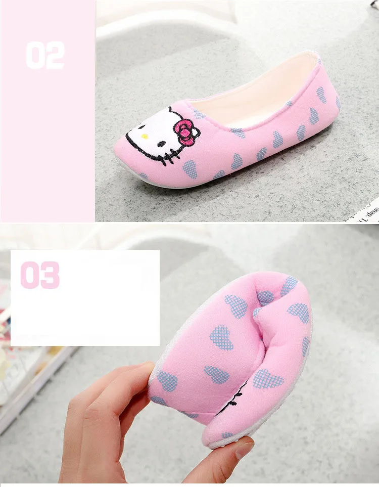 Cute Cat Casual Flip-Flops Indoor Slippers For Women Cute Cat Casual Flip-Flops Indoor Slippers For Women