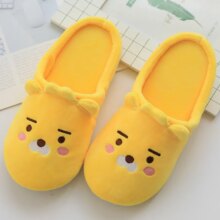 Cute Apeach Ryan Cartoon Warm Plush Slippers For Children Cute Apeach Ryan Cartoon Warm Plush Slippers For Children