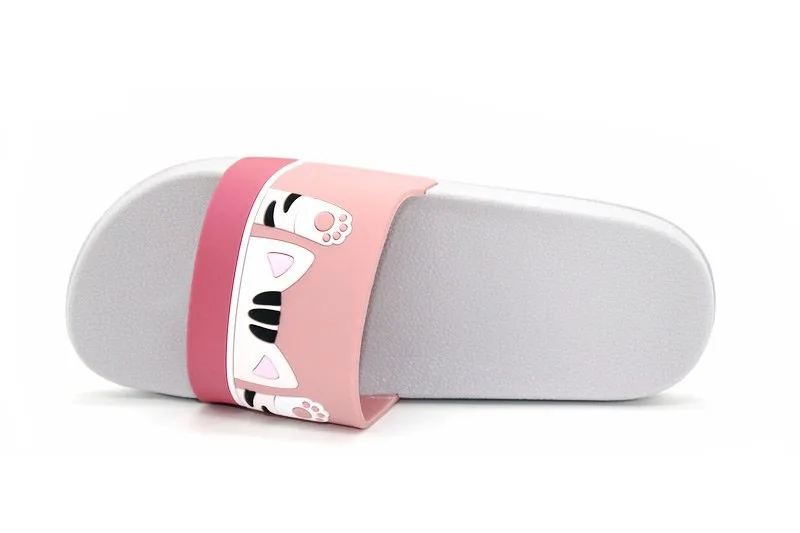 Cute Cat Bathroom Non-Slip Slippers For Woman Cute Cat Bathroom Non-Slip Slippers For Woman