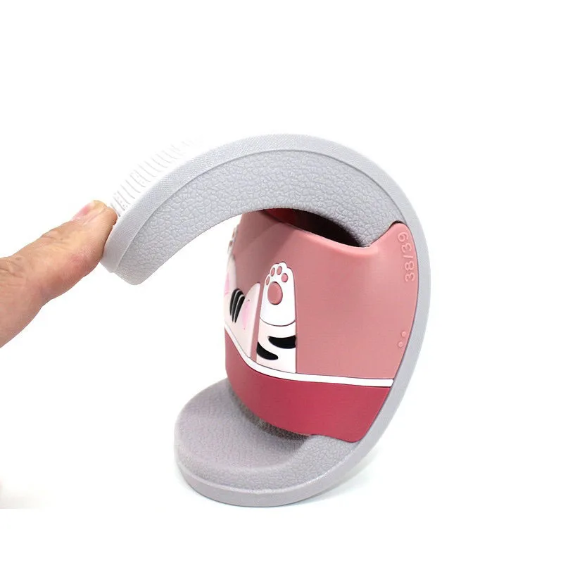 Cute Cat Bathroom Non-Slip Slippers For Woman Cute Cat Bathroom Non-Slip Slippers For Woman