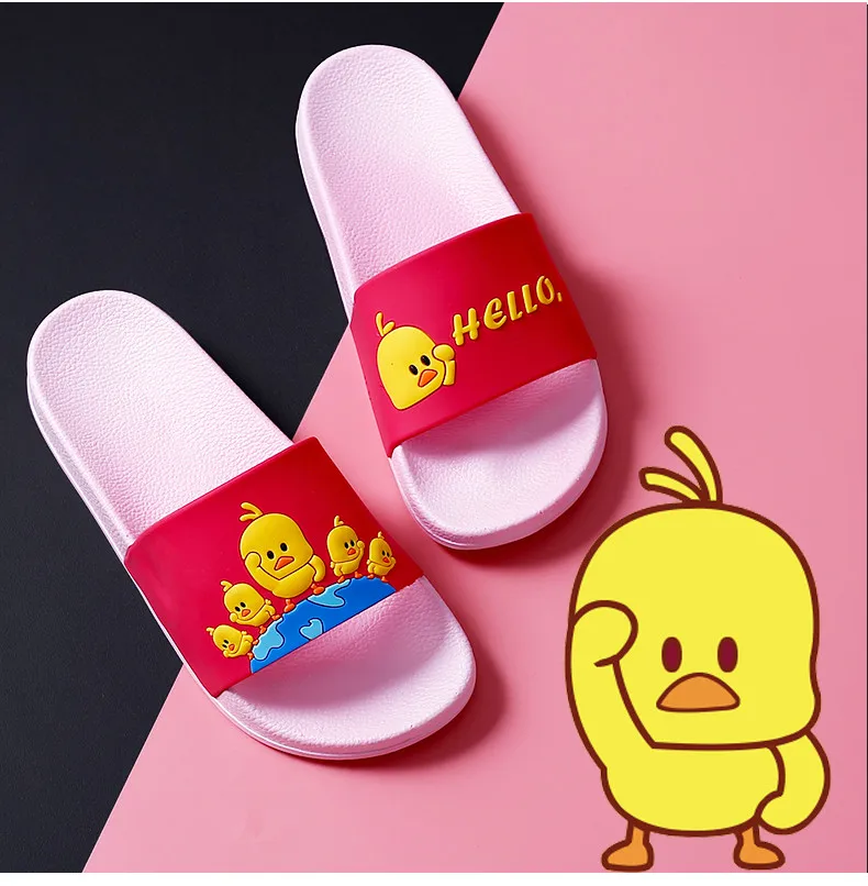 Cute Cartoon Soft Sole Flip Flops Indoor & Outdoor Slippers