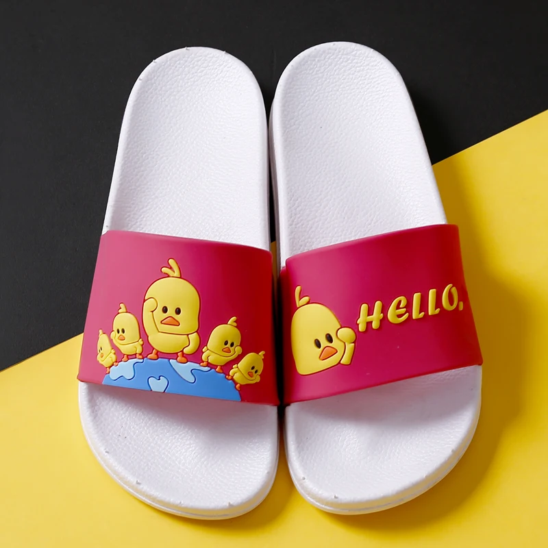 Cute Cartoon Soft Sole Flip Flops Indoor & Outdoor Slippers