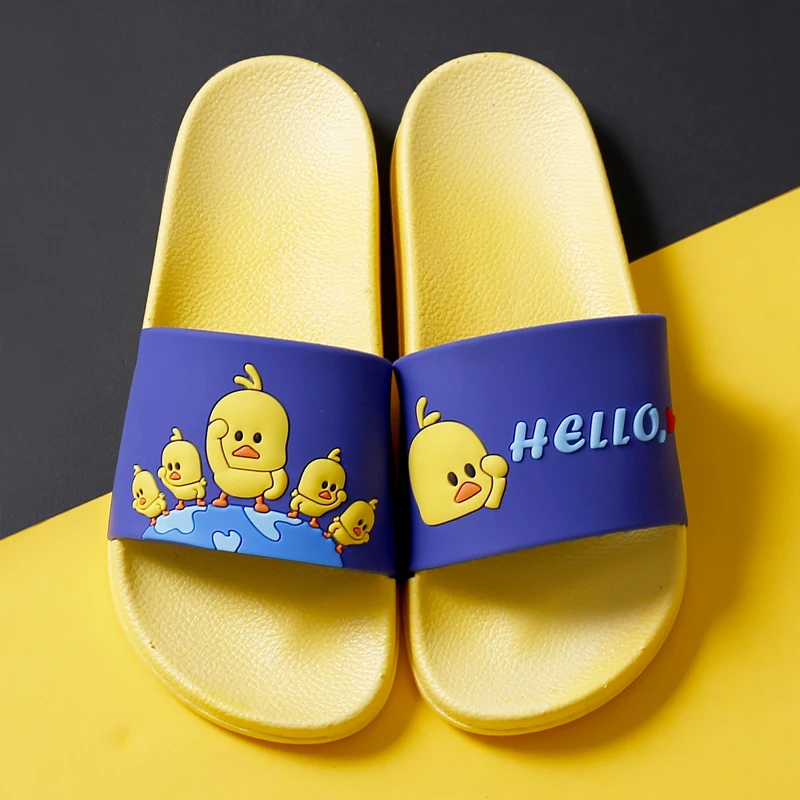 Cute Cartoon Soft Sole Flip Flops Indoor & Outdoor Slippers