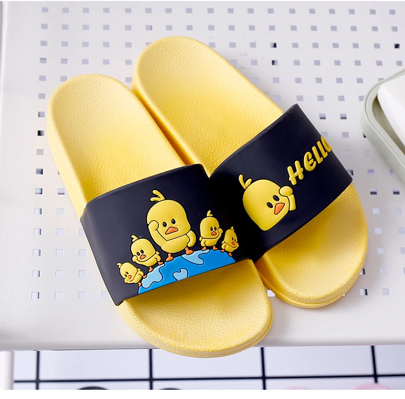 Cute Cartoon Soft Sole Flip Flops Indoor & Outdoor Slippers