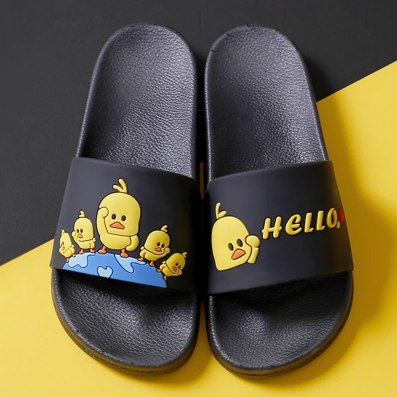 Cute Cartoon Soft Sole Flip Flops Indoor & Outdoor Slippers