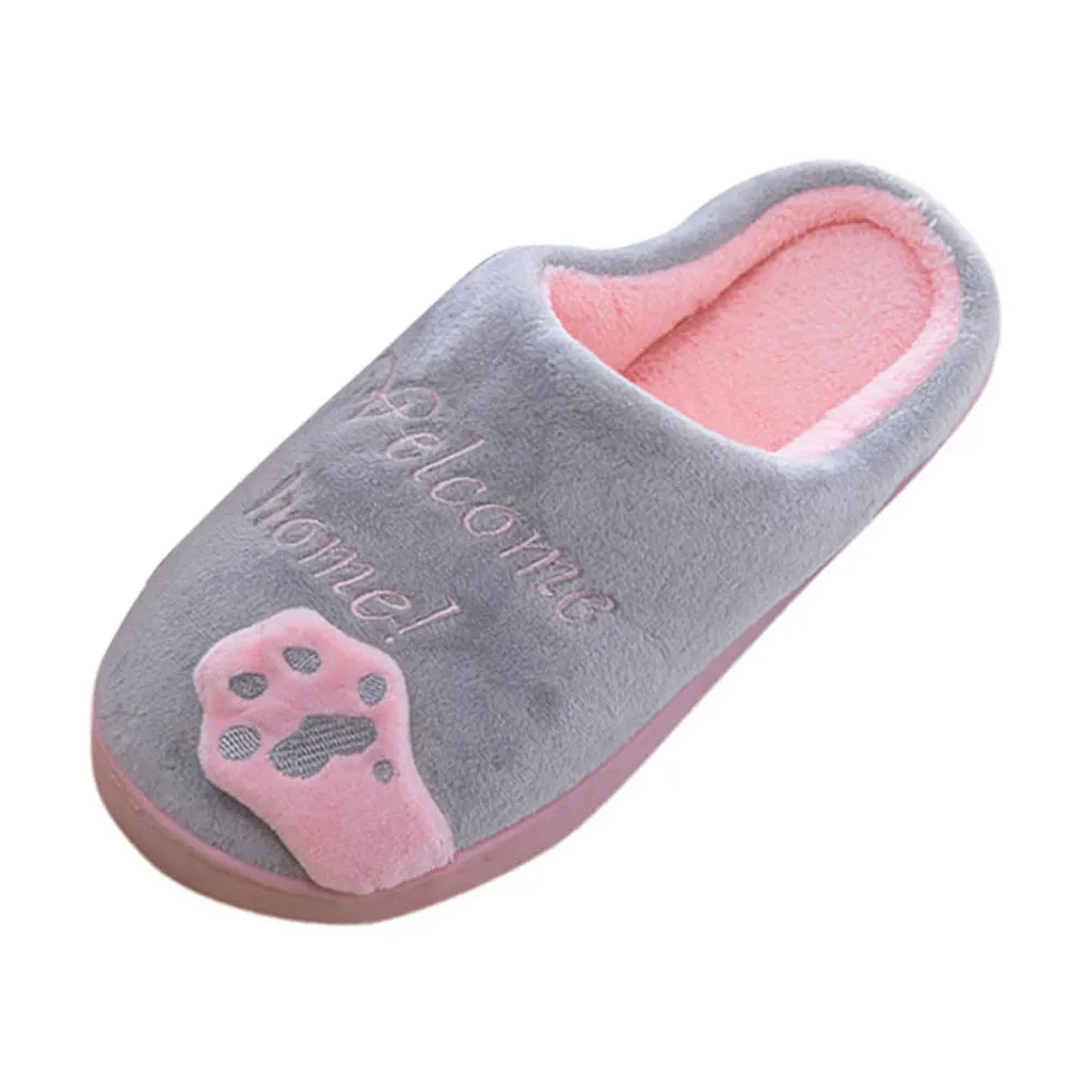 Cartoon Cat Non-slip Warm Indoor Bedroom Floor Shoes Cartoon Cat Non-slip Warm Indoor Bedroom Floor Shoes