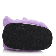 Lavender Bear Cute Cartoon Plush Warm Shoes Lavender Bear Cute Cartoon Plush Warm Shoes