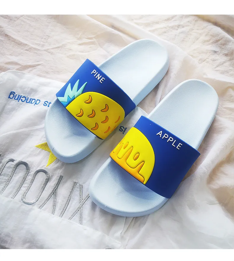 Fruits Soft Sole Beach Indoor & Outdoor Slippers For Women