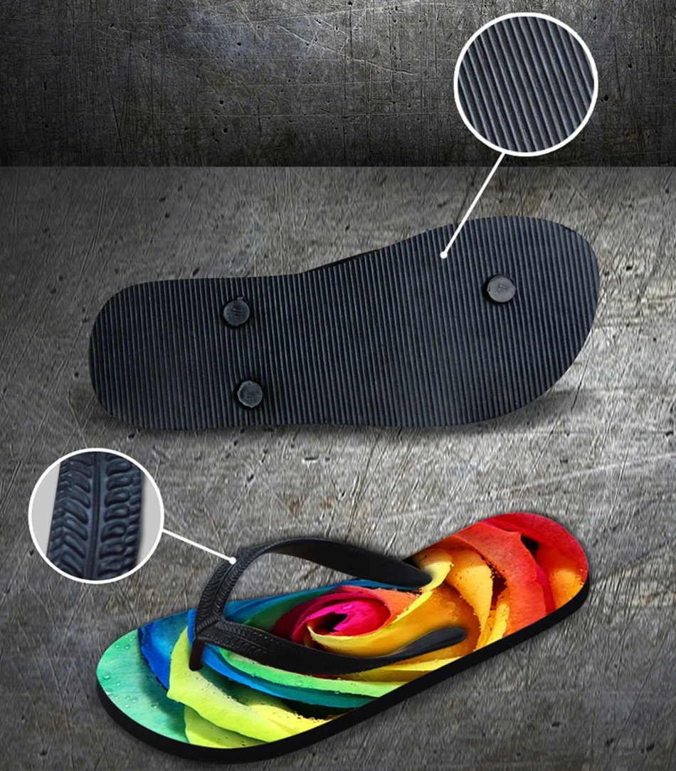 Cute Animal Pug Dog 3D Husky Beach Flip Flops Slippers Cute Animal Pug Dog 3D Husky Beach Flip Flops Slippers