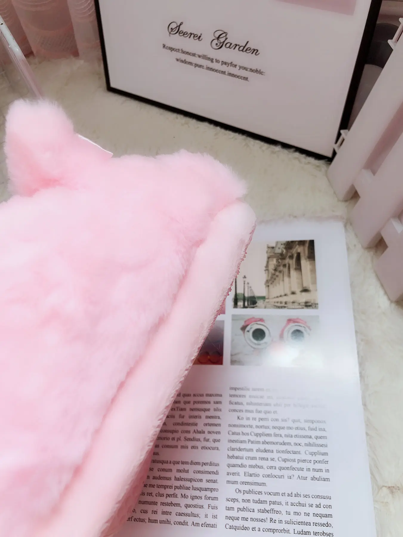 Pink Pig Comfort Pack Heel Cotton Slippers For Women