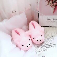Pink Pig Comfort Pack Heel Cotton Slippers For Women Pink Pig Comfort Pack Heel Cotton Slippers For Women
