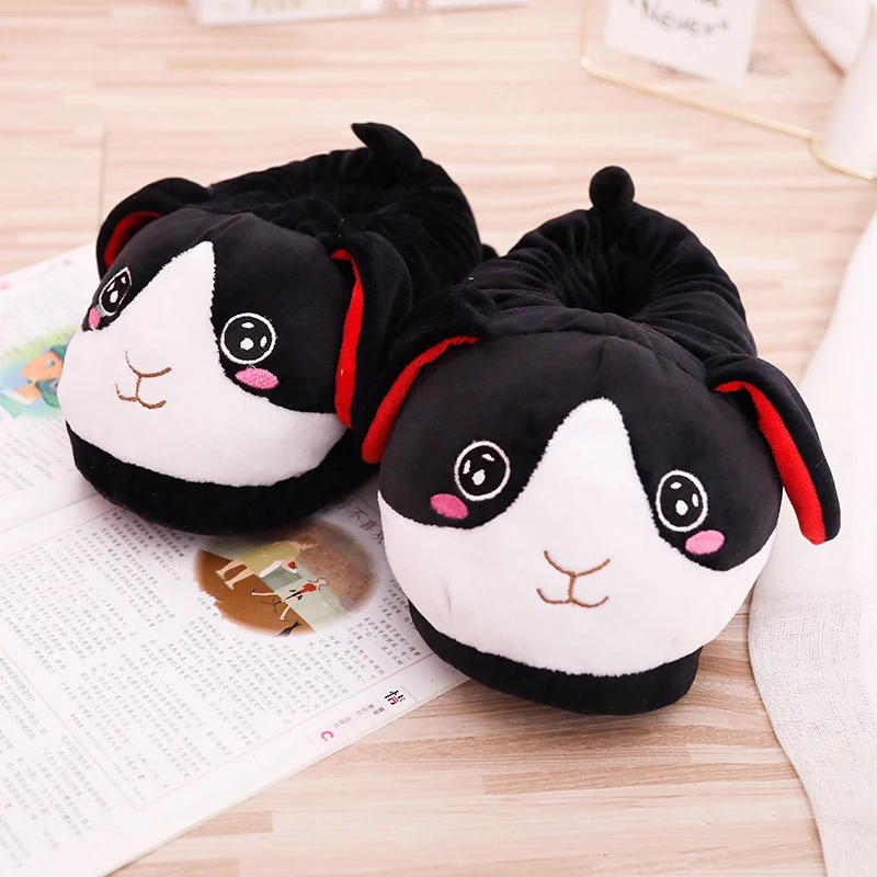 Husky Corgi And Rabbit Animal  Cartoon Indoor Cute slippers
