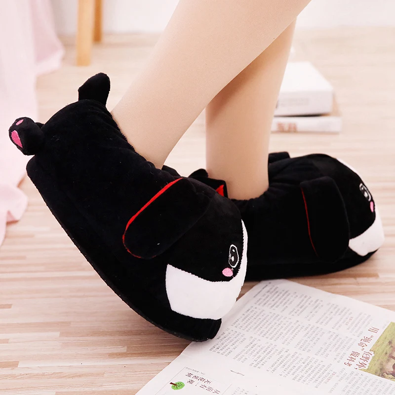 Husky Corgi And Rabbit Animal  Cartoon Indoor Cute slippers