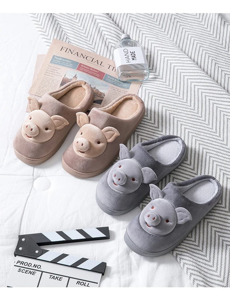 Cute Pig Floor Soft Shoes For Women Men Cute Pig Floor Soft Shoes For Women Men