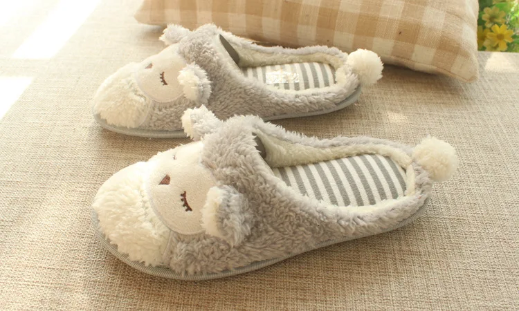 Owl Animal Soft Comfortable Plush Shoes For Women Owl Animal Soft Comfortable Plush Shoes For Women