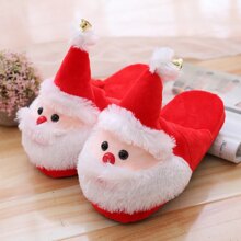Santa Claus Cartoon Indoor Floor Plush Shoe Santa Claus Cartoon Indoor Floor Plush Shoe