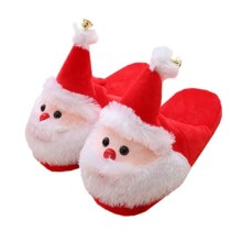 Santa Claus Cartoon Indoor Floor Plush Shoe Santa Claus Cartoon Indoor Floor Plush Shoe