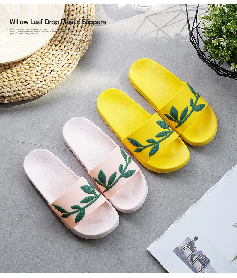 Flamingo Cartoon Flip Flops Non-Slip Slipper