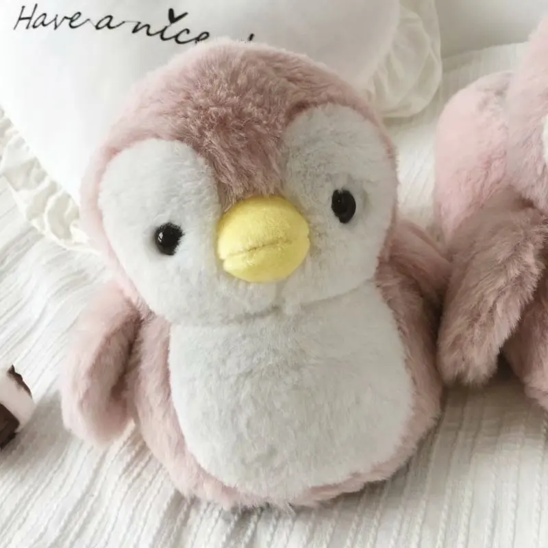 Cute Penguin Animal Indoor Plush Shoes For Women Cute Penguin Animal Indoor Plush Shoes For Women