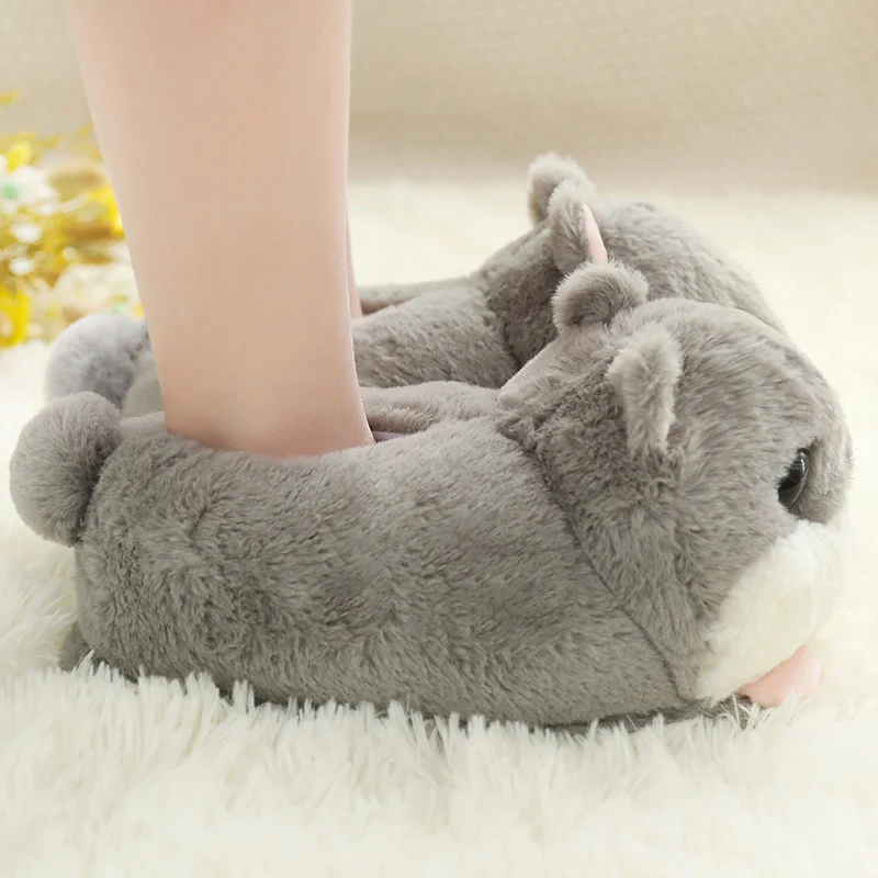 Hamster Animal Pattern Soft Slipper