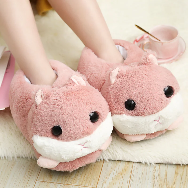 Hamster Animal Pattern Soft Slipper