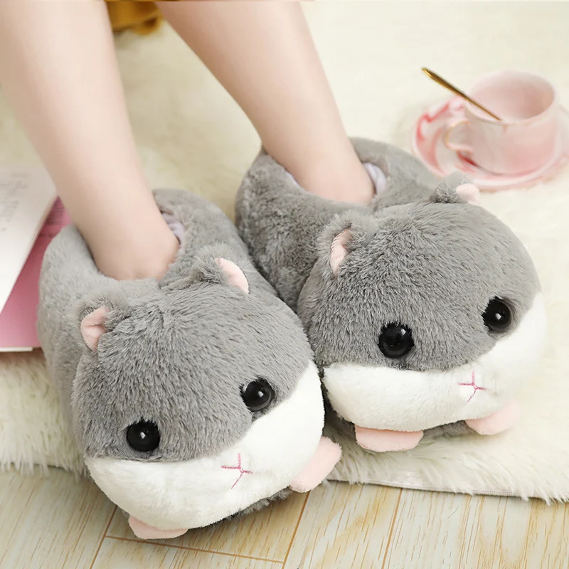 Hamster Animal Pattern Soft Slipper