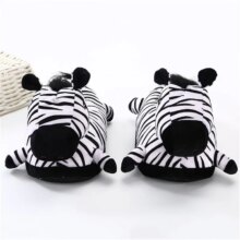 Zebra Animal Non-Slip Indoor Floor Shoe Zebra Animal Non-Slip Indoor Floor Shoe