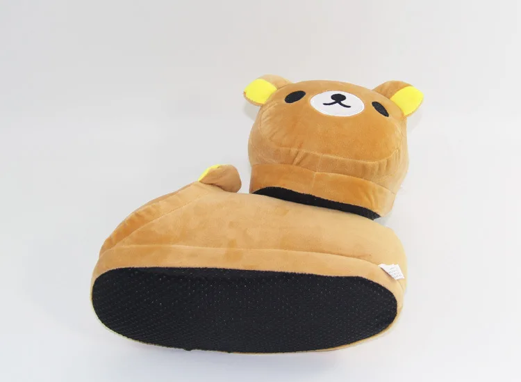 Cartoon Animal Indoor Bedroom Flats Warm Shoe