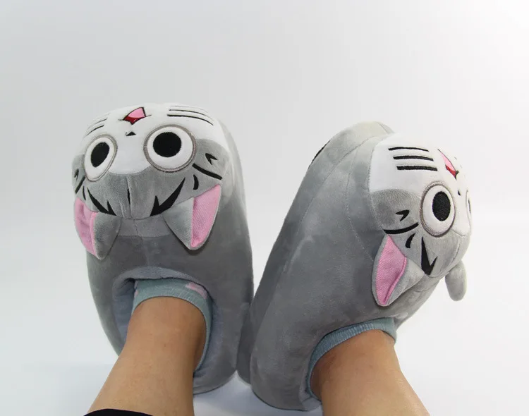 Cartoon Animal Indoor Bedroom Flats Warm Shoe