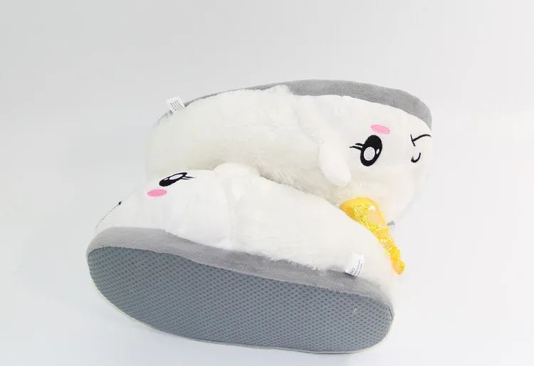 Cartoon Animal Indoor Bedroom Flats Warm Shoe