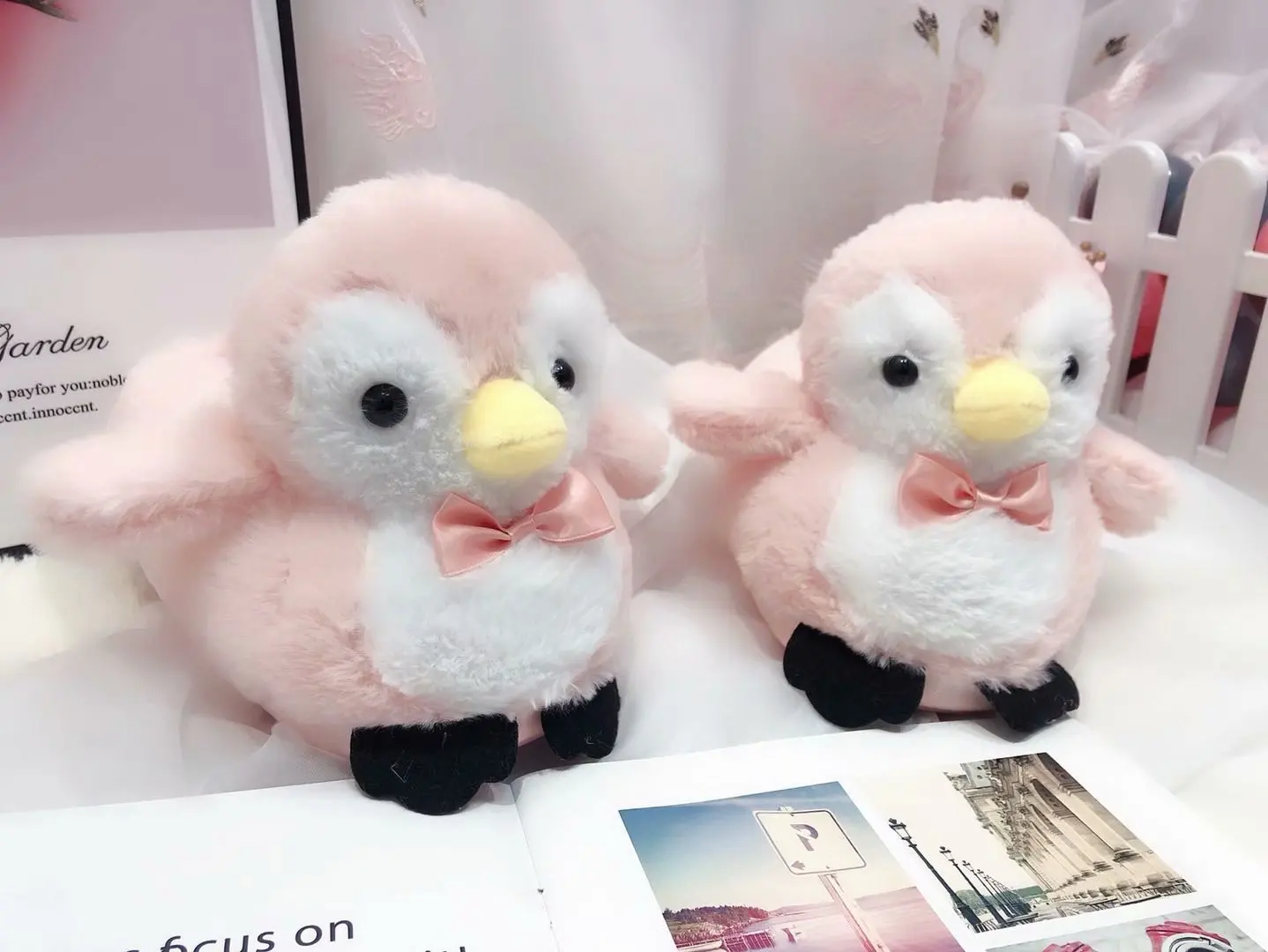 Couples Penguin Indoor Soft Warm Shoe Couples Penguin Indoor Soft Warm Shoe