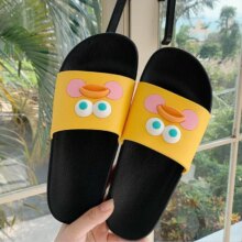 Bulldog Cartoon Flat comfortable Funny Beach Bathroom Floor Slipper Bulldog Cartoon Flat comfortable Funny Beach Bathroom Floor Slipper