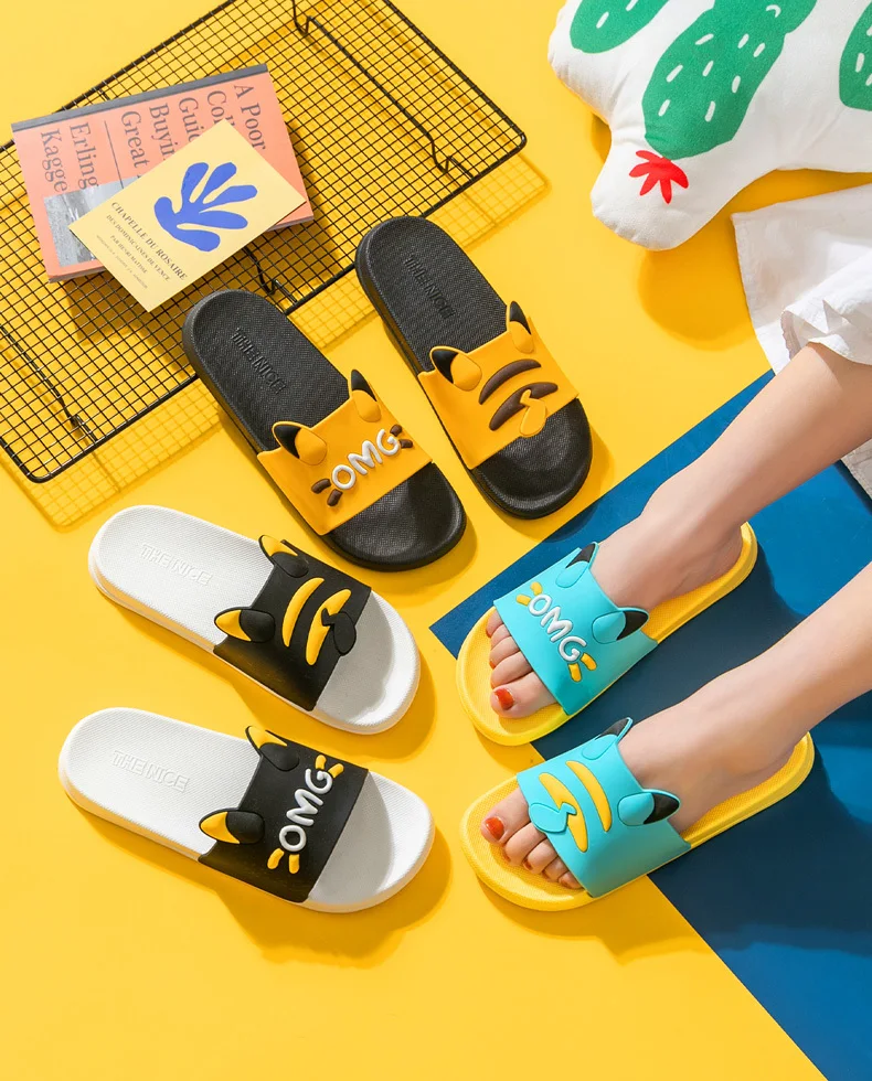 Pikachu Casual Bathroom Indoor Non-Slip Slipper