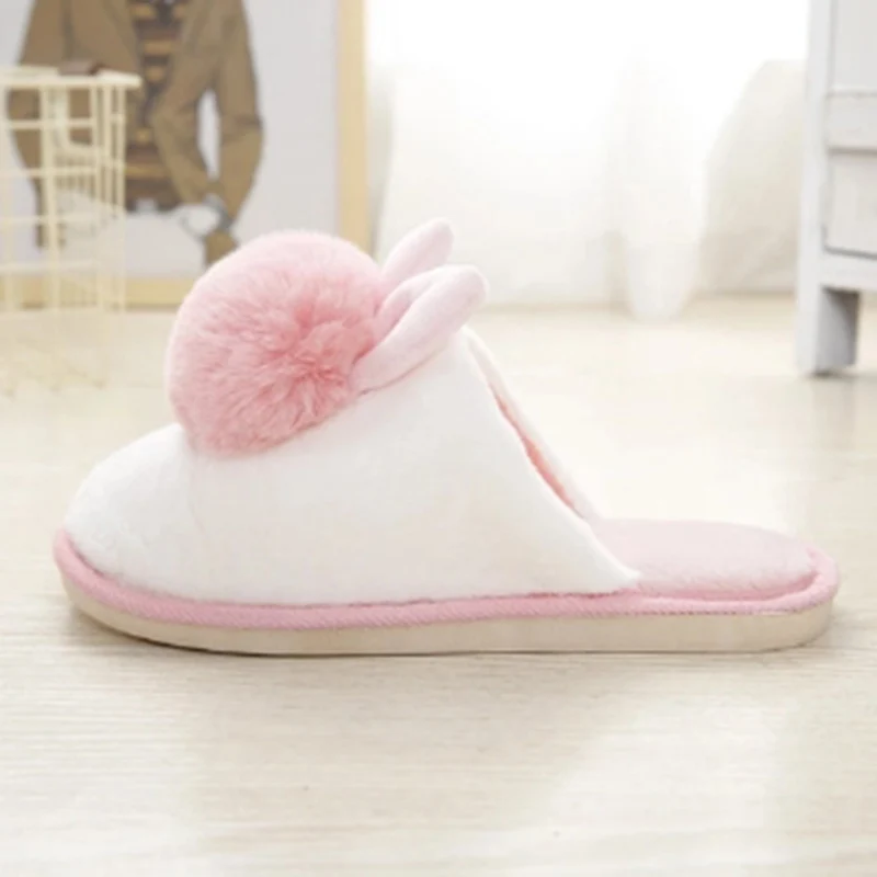 Hairball Comfortable Short Plush Indoor Flat Slipper 