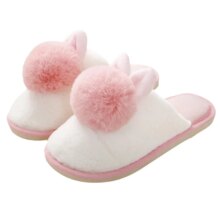 Hairball Comfortable Short Plush Indoor Flat Slipper Hairball Comfortable Short Plush Indoor Flat Slipper