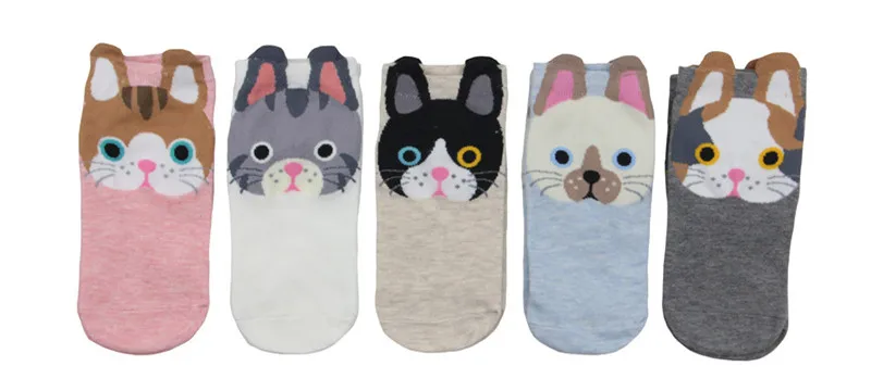 Cartoon Invisible Cotton Short Ankle Kawaii Sock Cartoon Invisible Cotton Short Ankle Kawaii Sock