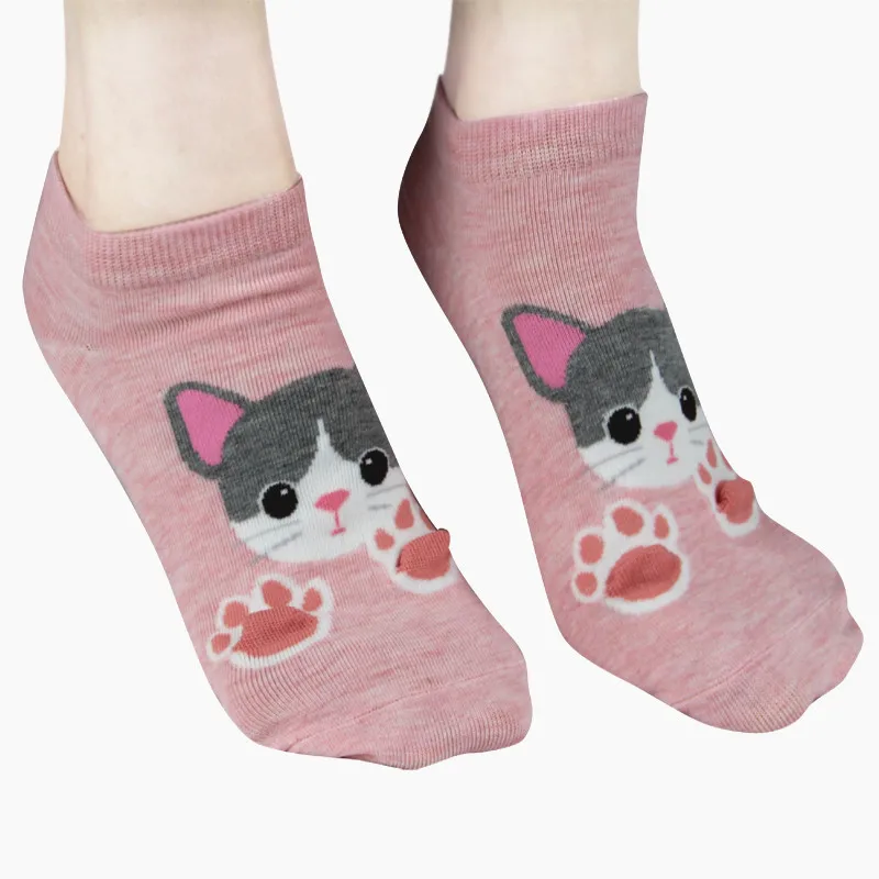 Cartoon Invisible Cotton Short Ankle Kawaii Sock Cartoon Invisible Cotton Short Ankle Kawaii Sock