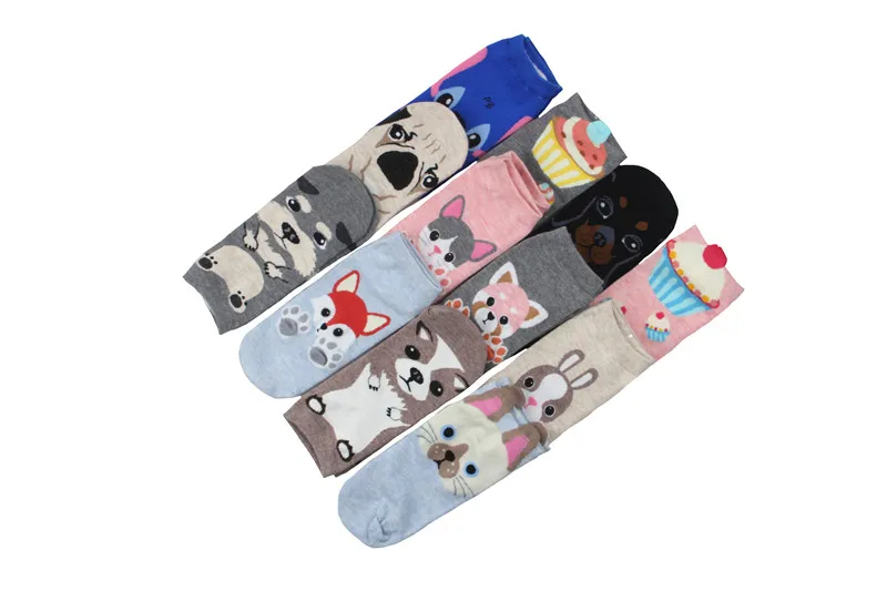 Cartoon Invisible Cotton Short Ankle Kawaii Sock Cartoon Invisible Cotton Short Ankle Kawaii Sock