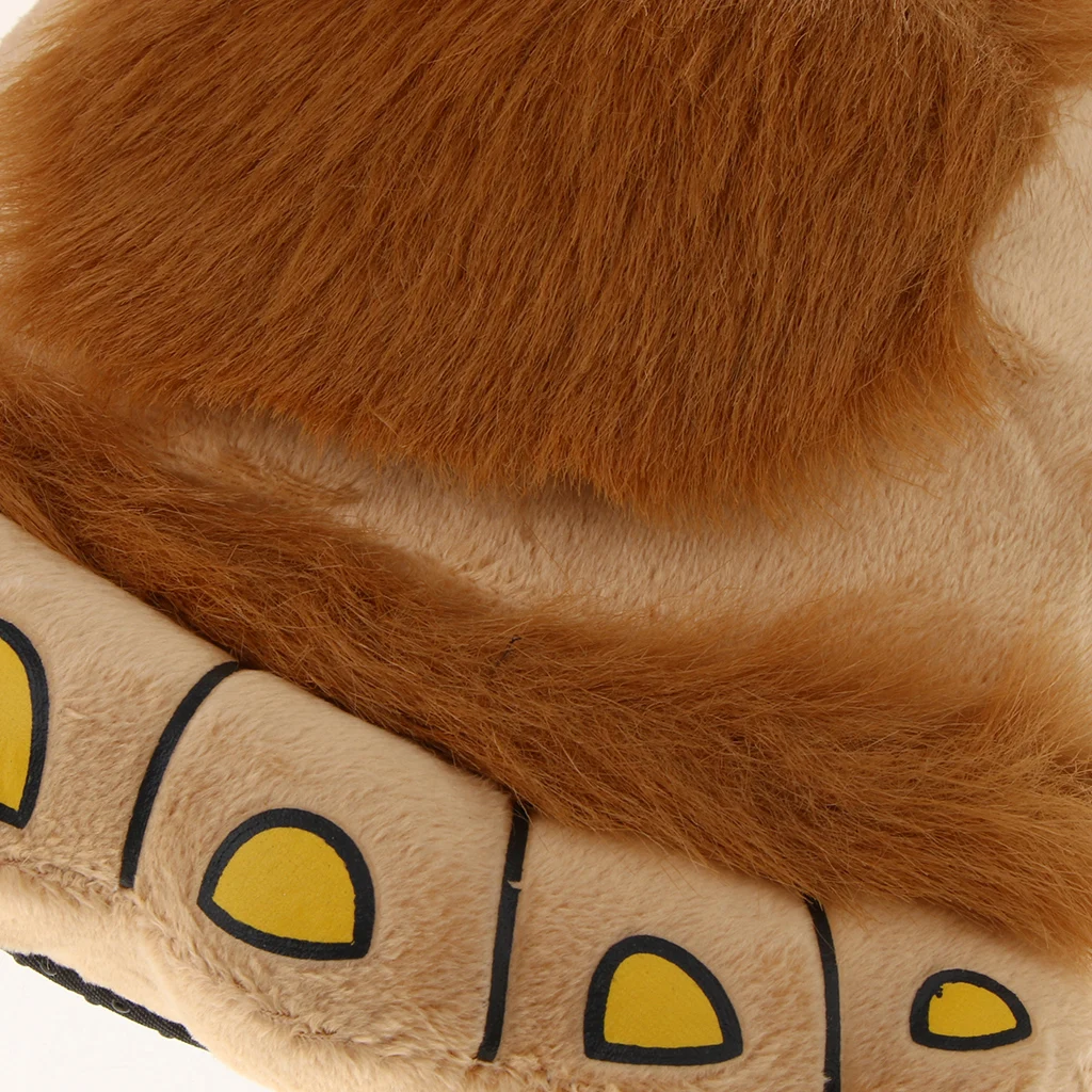 Cartoon Furry Hobbit Warm Slippers